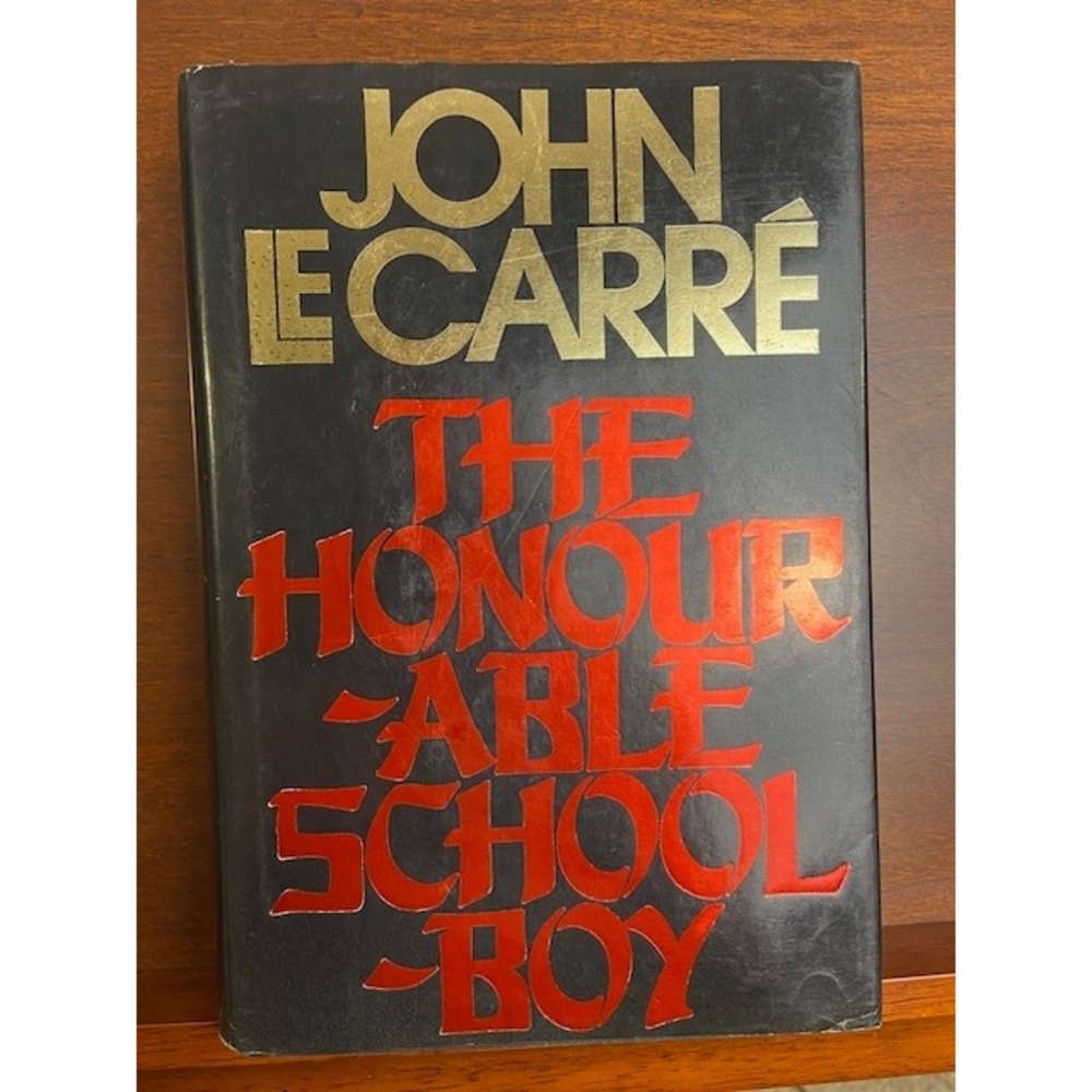 John le Carre The Honourable Schoolboy 1977 Hardcover Knopf 5th Printing Book